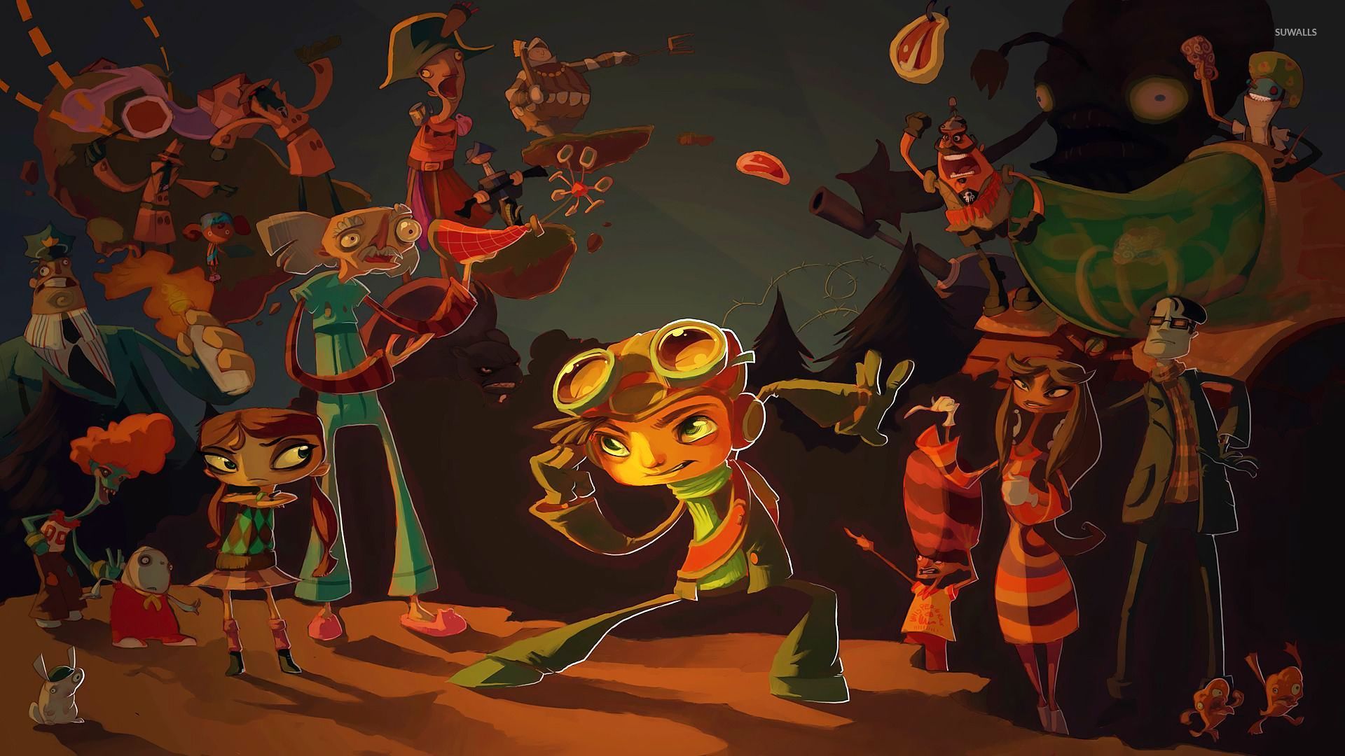 Psychonauts personaggi videogioco, 1920x1080 1080p, Desktop