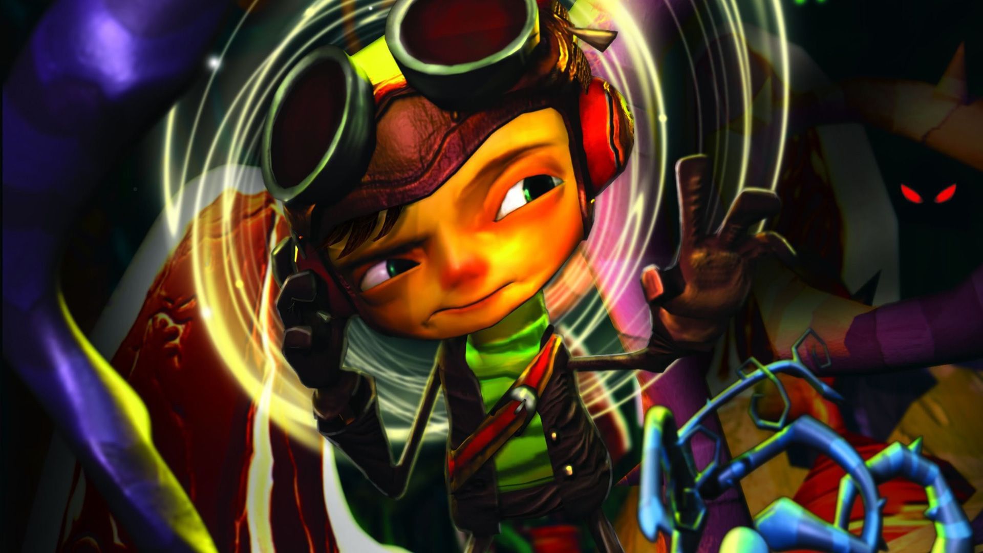 Raz Psychonauts personaggio videogioco, 1920x1080 Full HD, Monitor Gaming