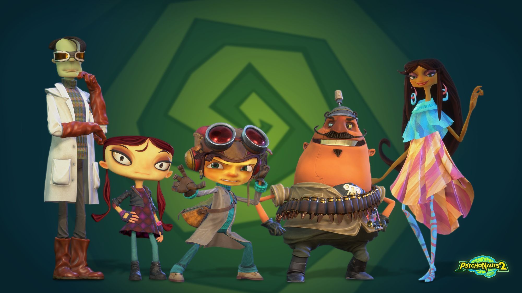 Psychonauts 2 personaggi gruppo, 2000x1125 Hi-Res, PC Desktop