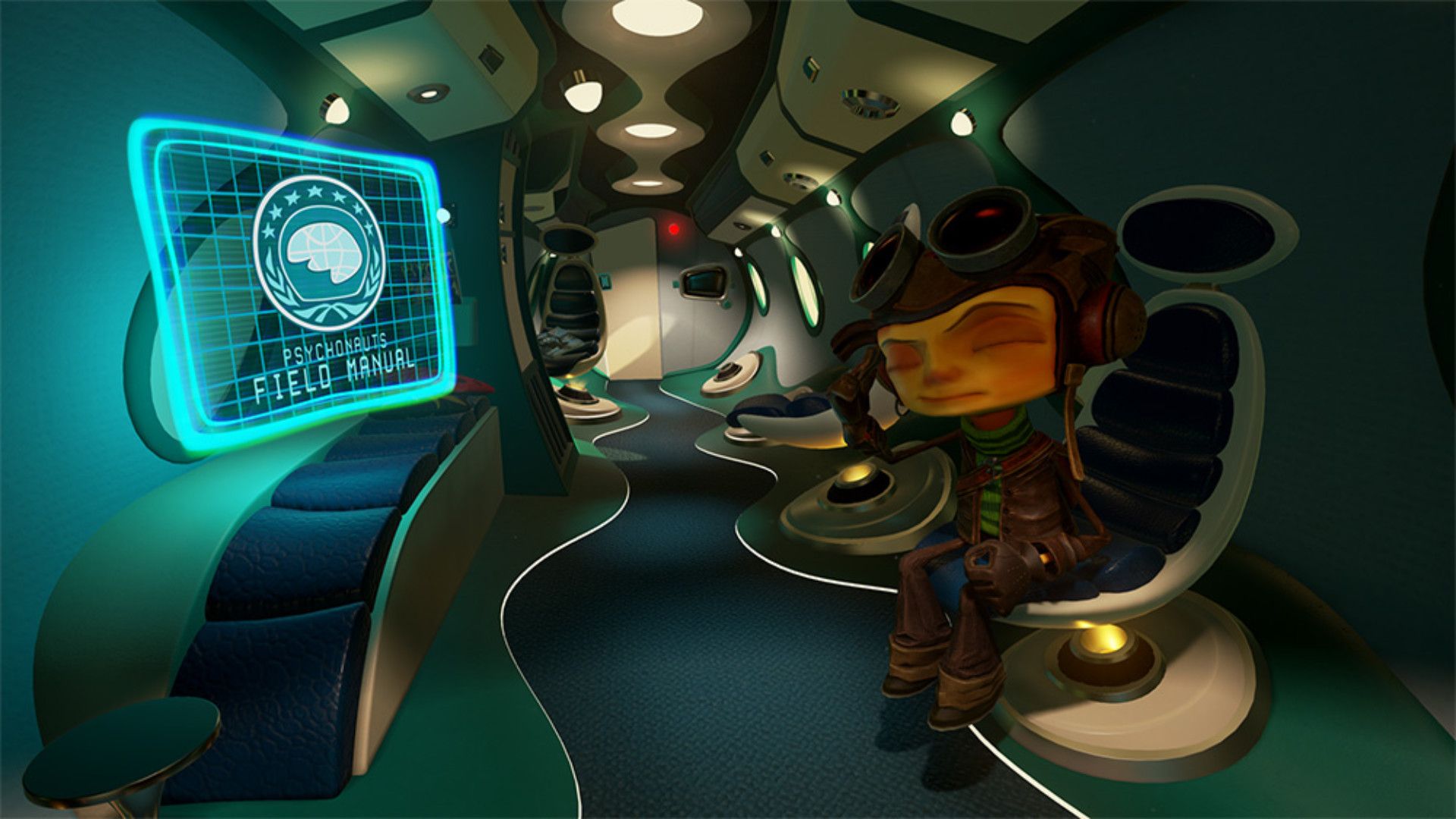 Psychonauts interno astronave, 1920x1080 Full HD 1080p, Desktop
