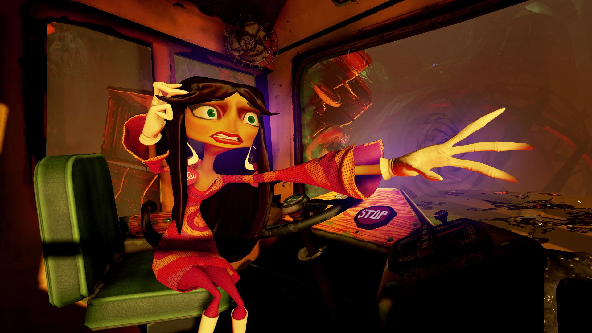 Psychonauts personaggio cartoon colorato, 1920x1080 1080p, PC