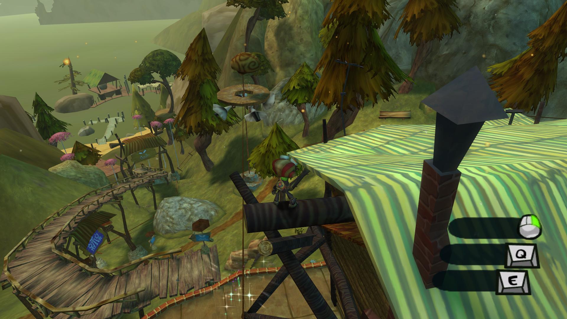 Psychonauts scena foresta gioco, 1920x1080 1080p, Monitor Gaming