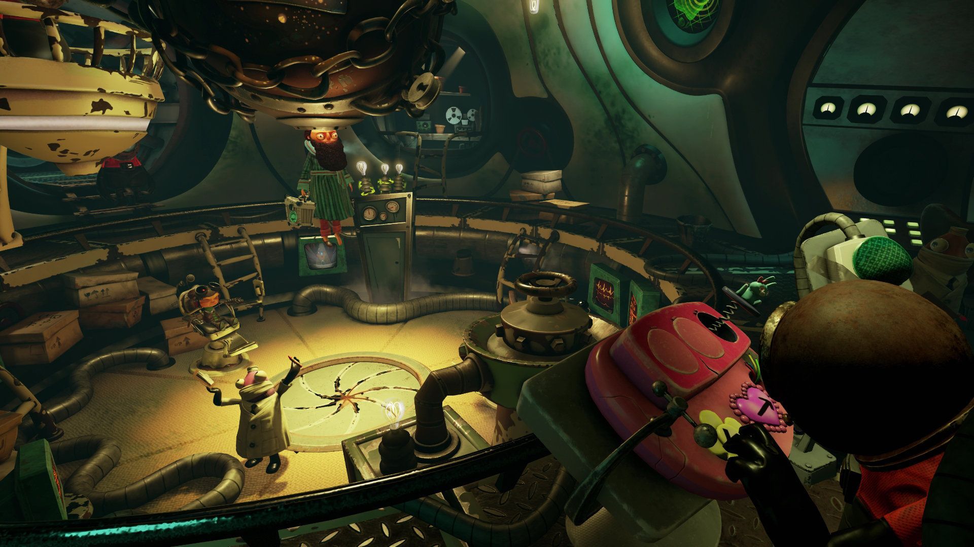 Psychonauts 2 stanza macchinari, 1920x1080 1080p, PC Desktop
