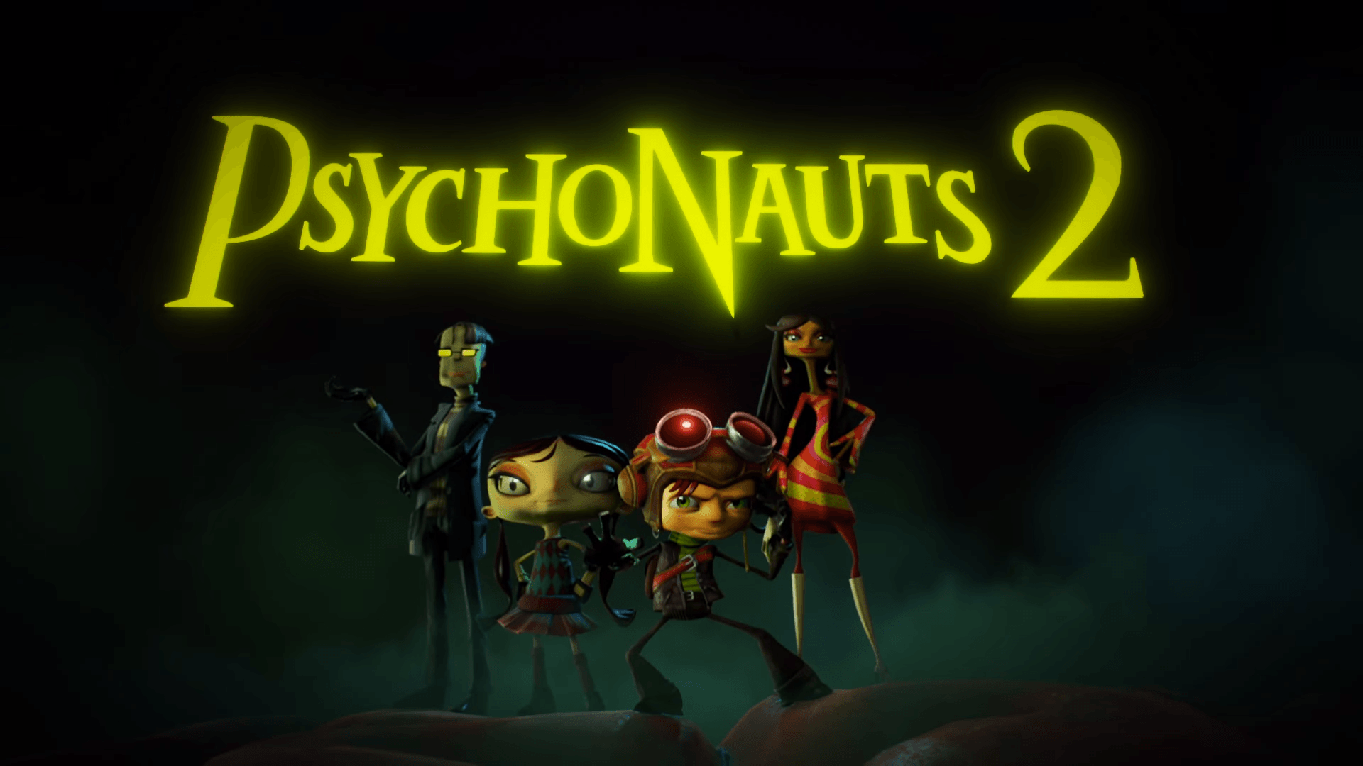 Psychonauts 2 personaggi logo, 1920x1080 Full HD 1080p, Desktop