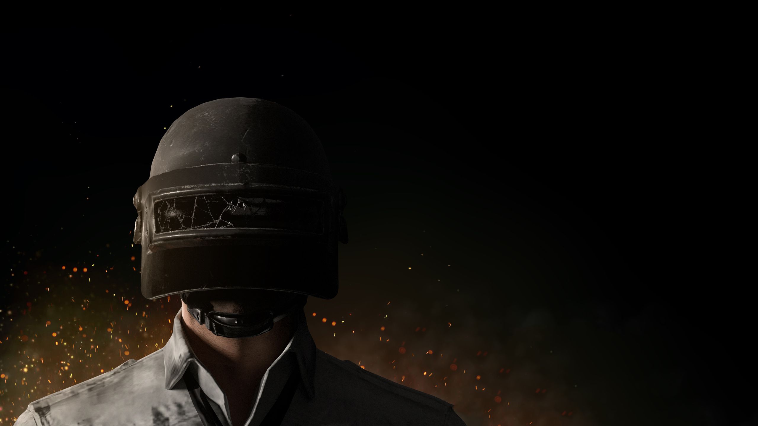 Personaggio PUBG con casco, 2560x1440 1440p, Desktop