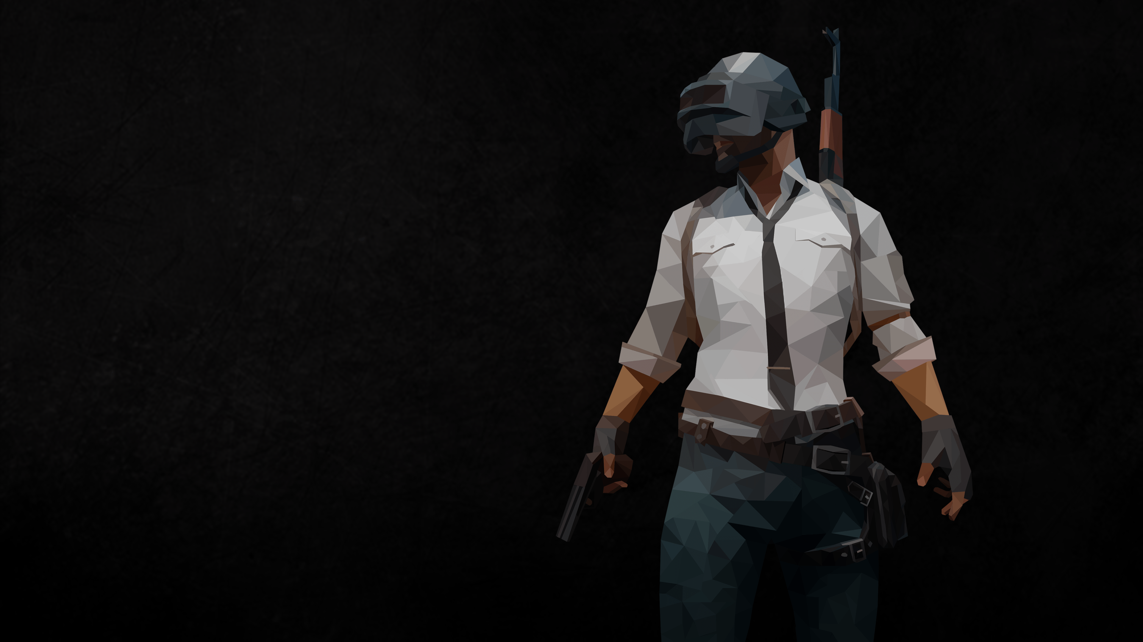 Personaggio PUBG con pistola, 3840x2160 4K, Desktop 4K