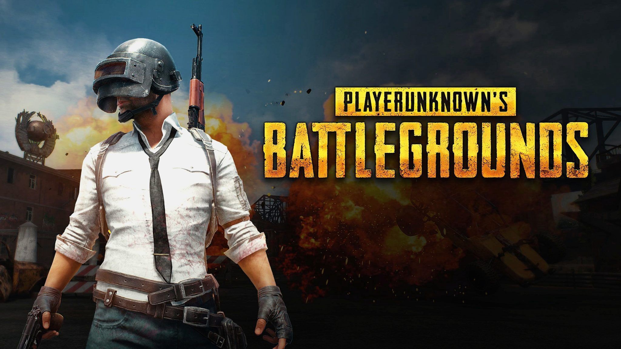 Personaggio PUBG con fumo, 3840x2160 Ultra HD, Monitor 4K