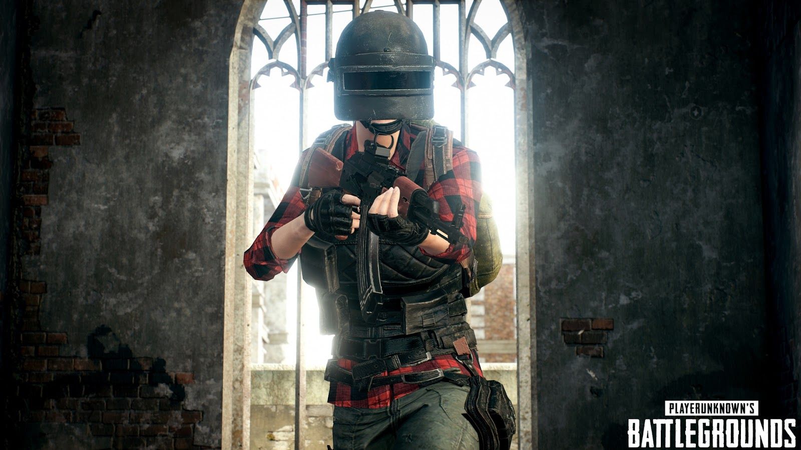 Personaggio PUBG stile anime combattimento, 3840x2160 4K, Desktop 4K