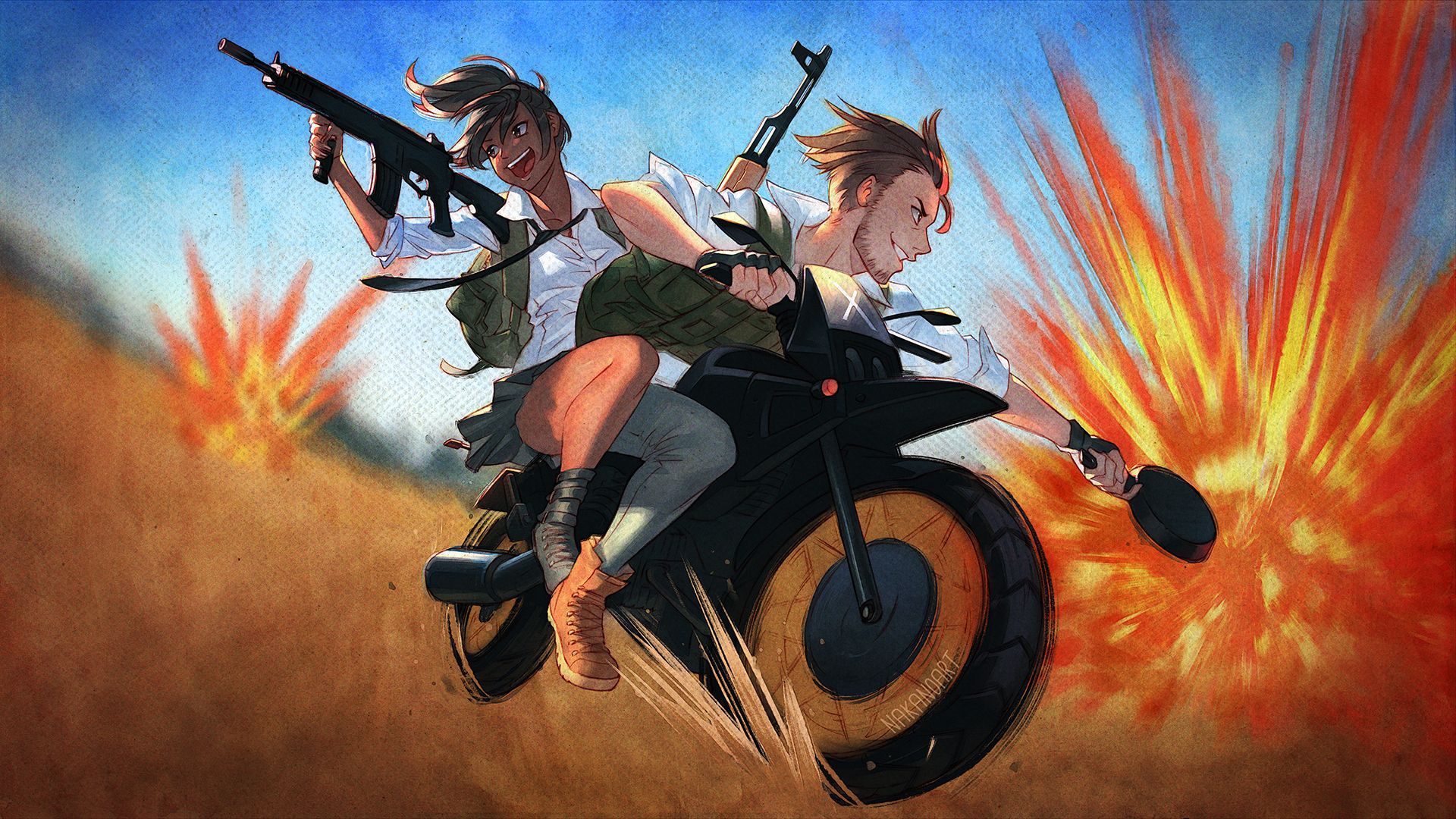 PUBG villaggio tramonto gioco, 1920x1080 Full HD, Laptop