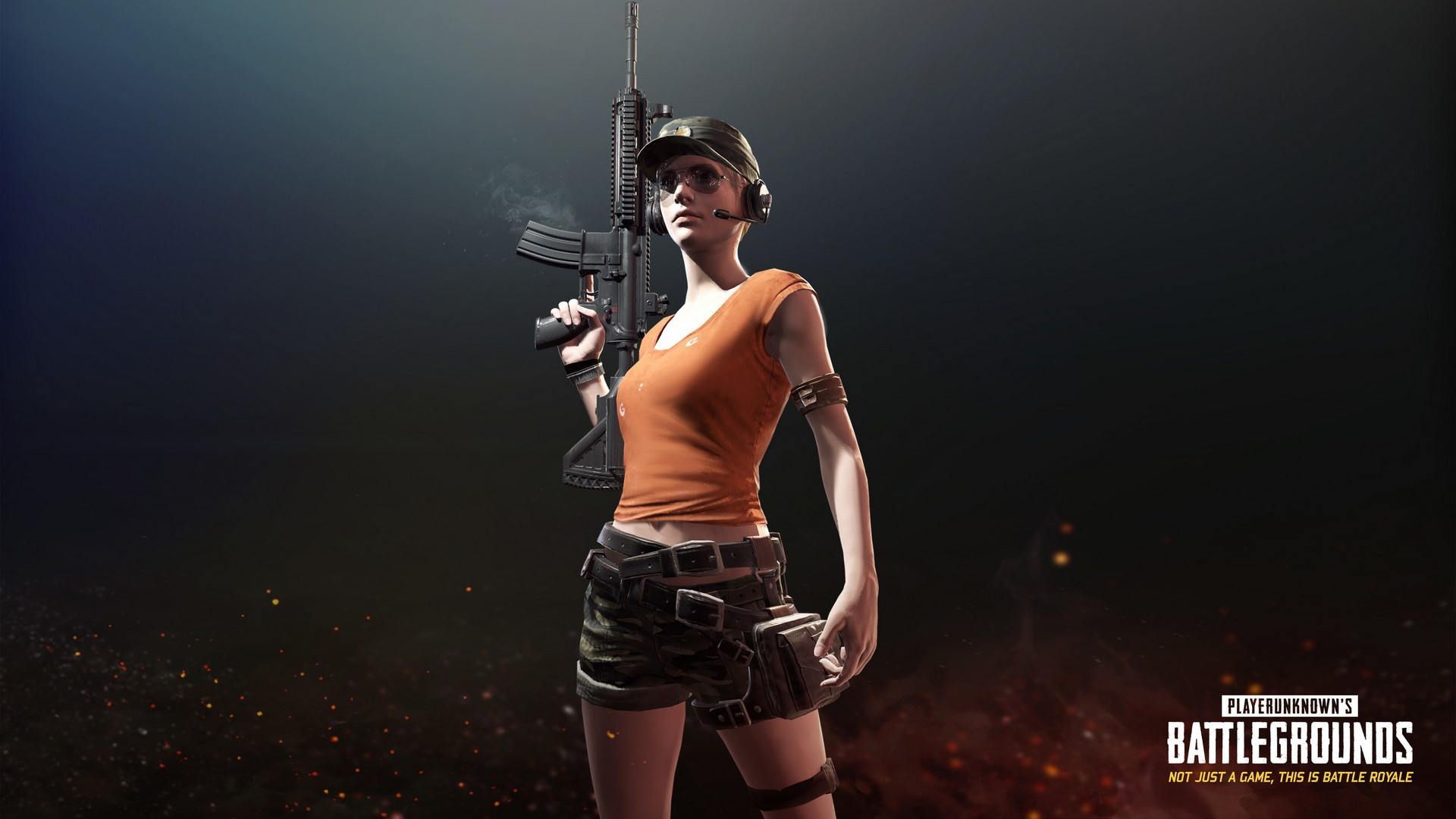 Personaggi anime stile PUBG, battle royale, 3265x1837 2K, Laptop