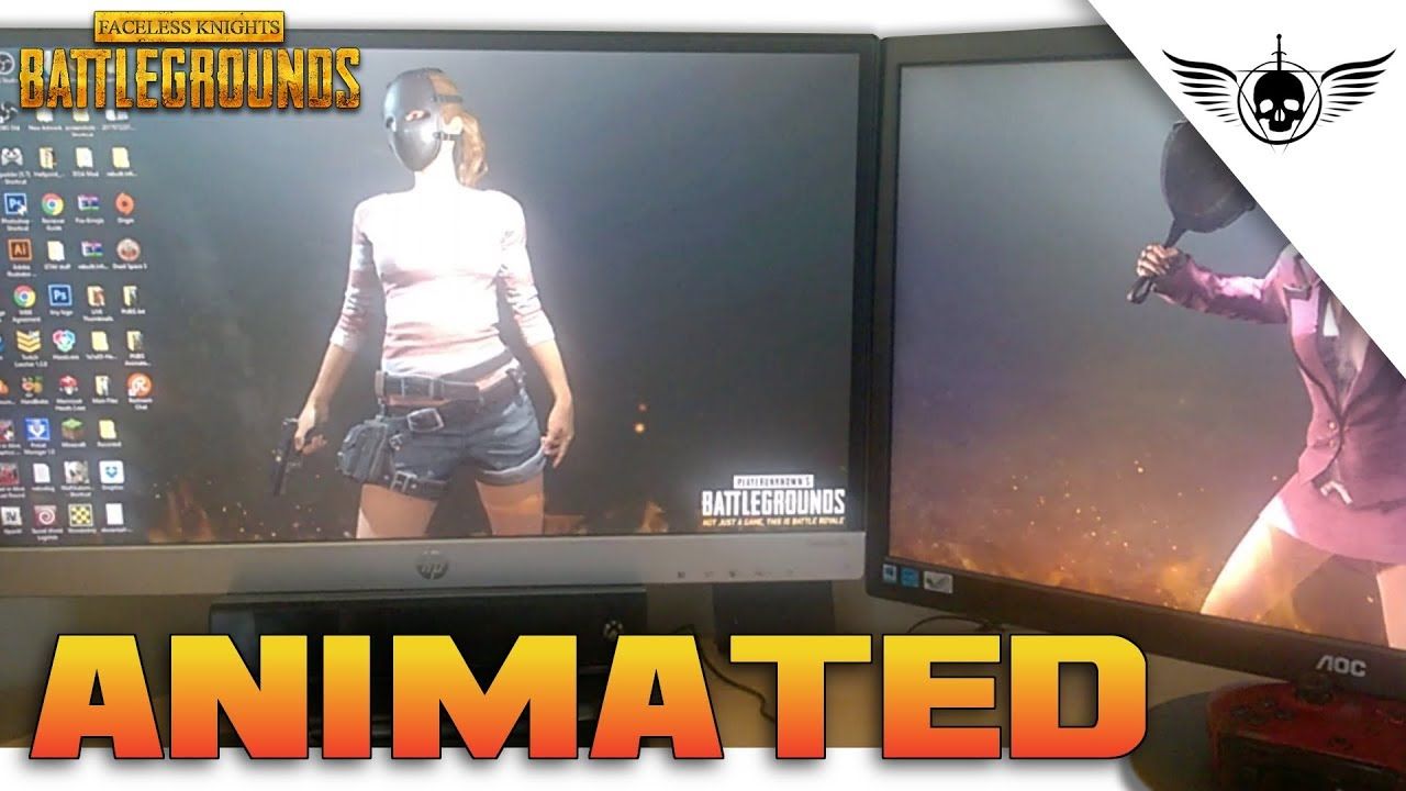 Personaggio PUBG mascherato armato, 1920x1080 Full HD, PC Desktop