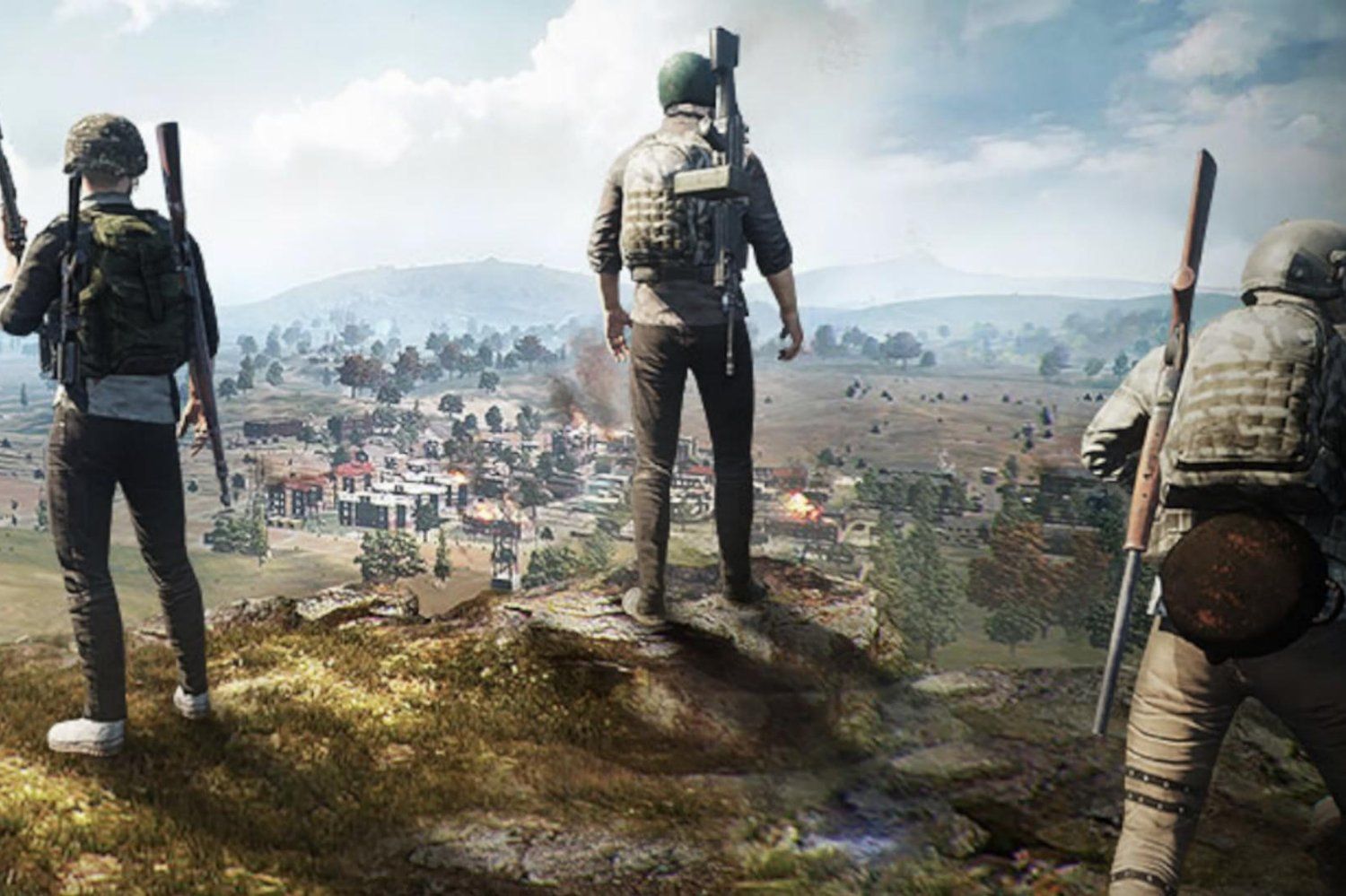 Personaggio PUBG con fucile, 1280x720 HD, Desktop
