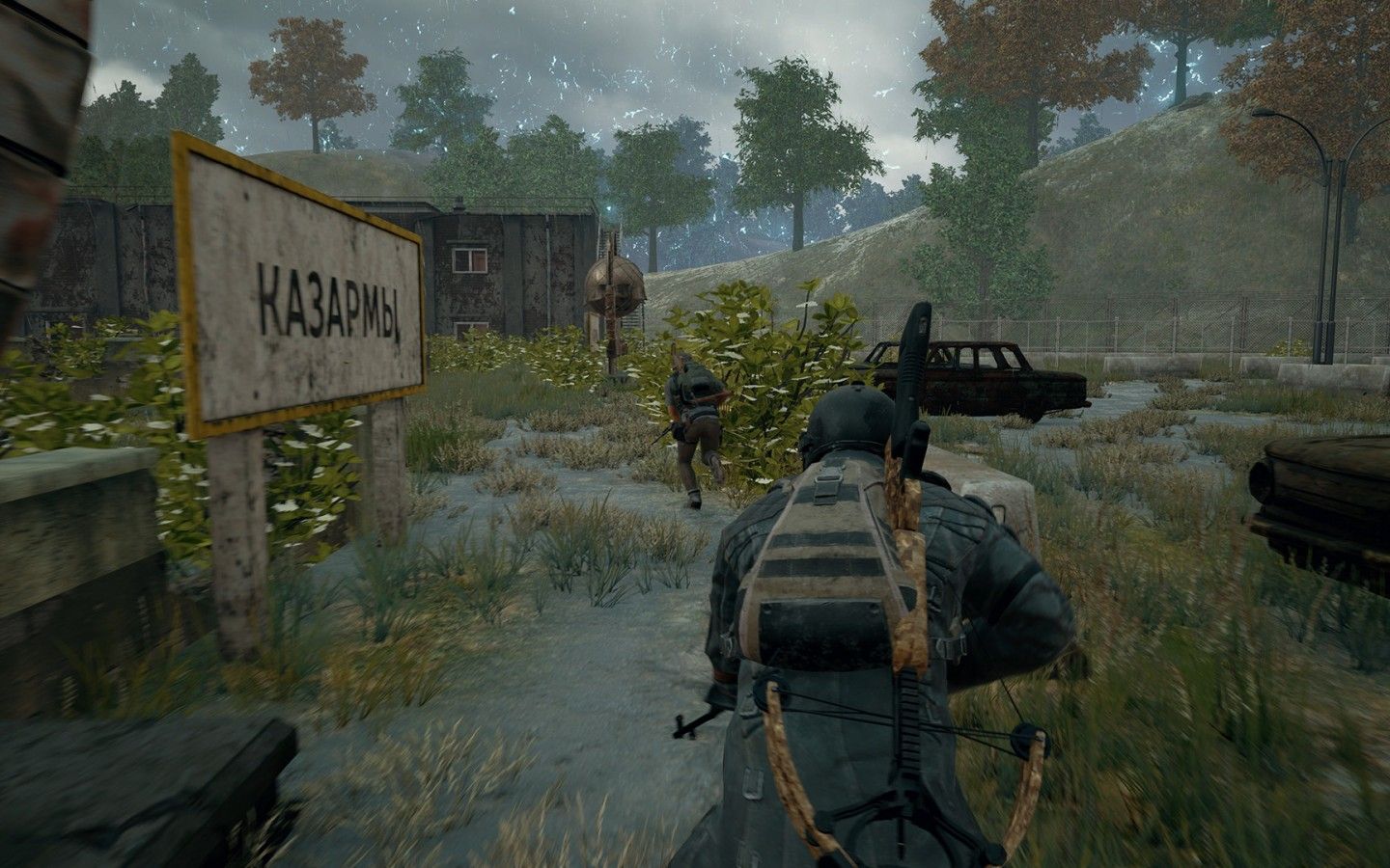 Cecchino PUBG con ghillie suit, 3840x2320 Ultra HD, Monitor 4K