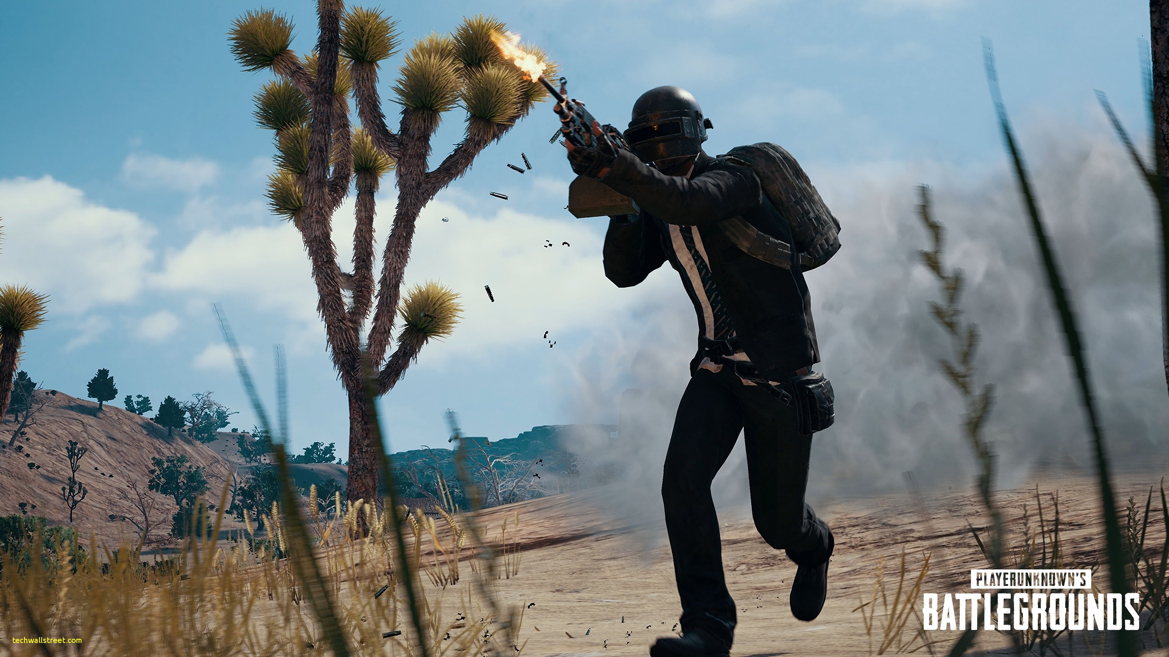 Soldato PUBG con mitragliatrice, 1920x1080 Full HD, Desktop