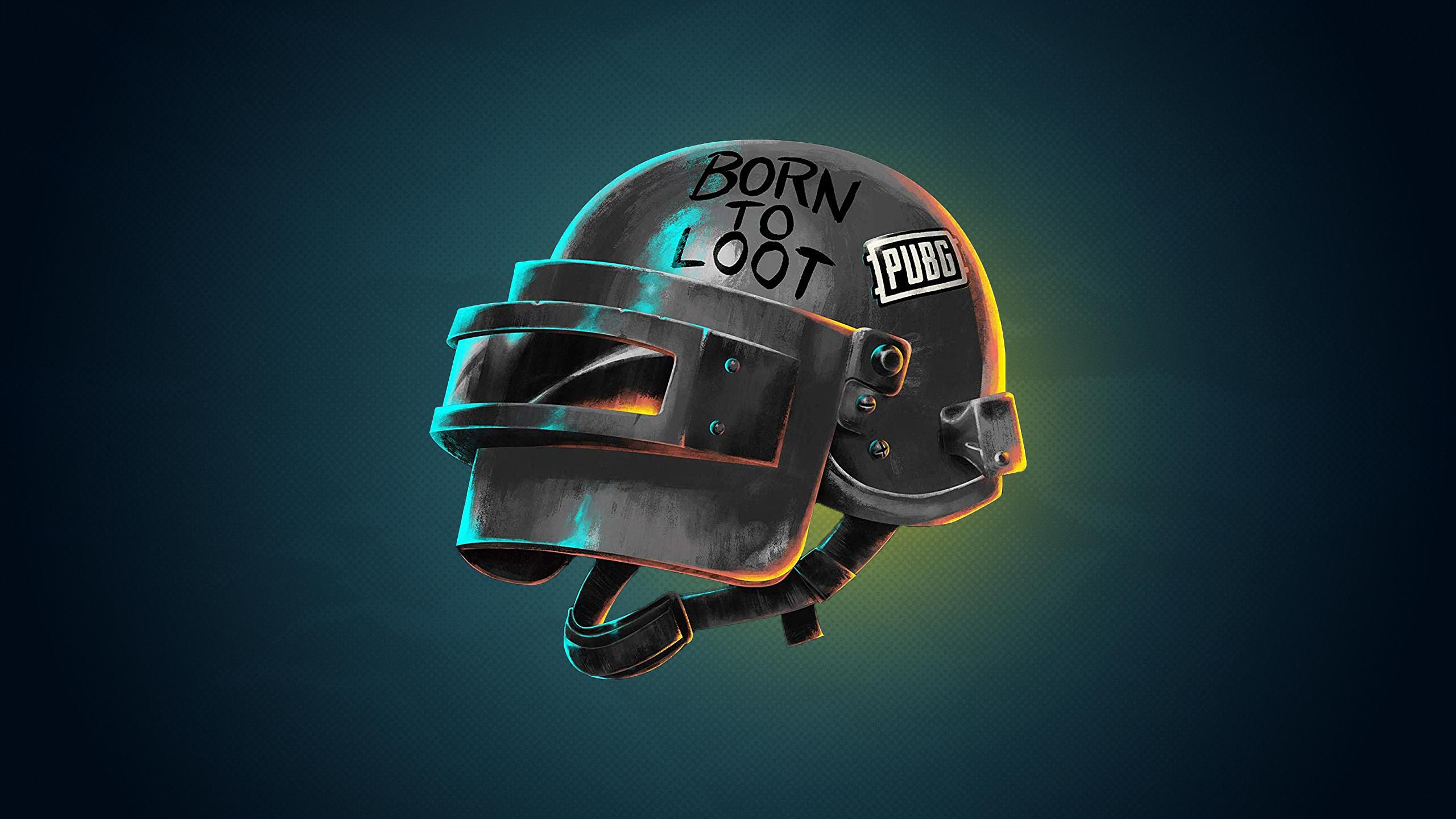 Casco PUBG Born to Loot, 2560x1440 2K QHD, PC