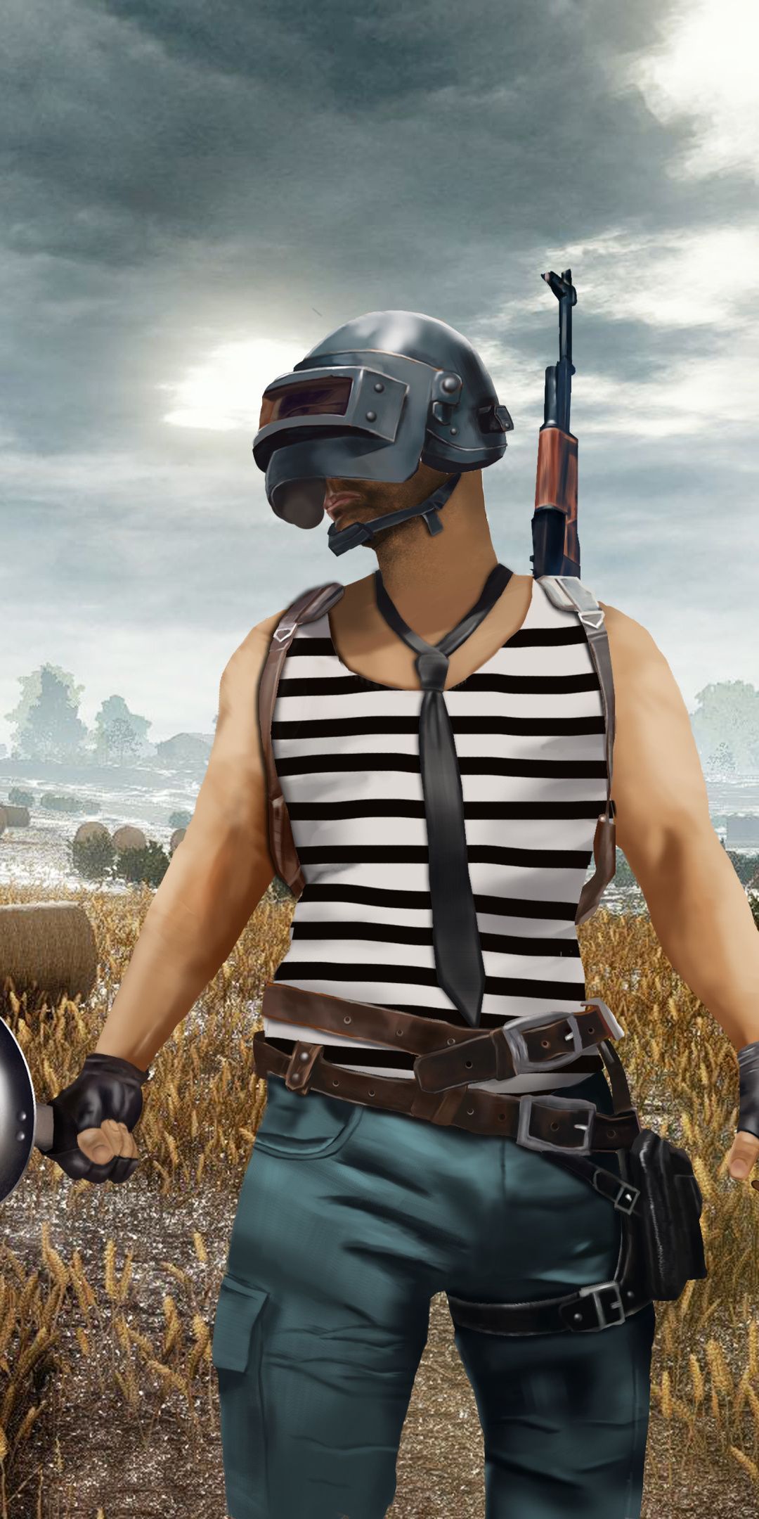 Personaggio PUBG con fucile, 1920x1080 Full HD 1080p, Laptop