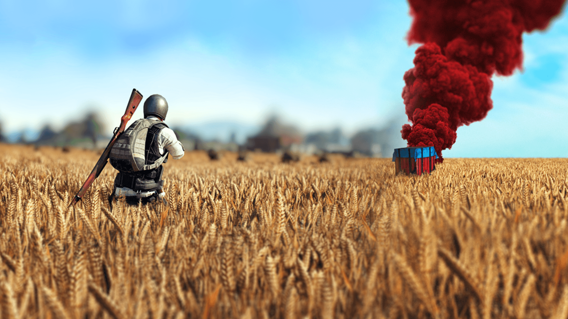 Personaggio PUBG deserto tramonto, 1200x675 HD, Desktop