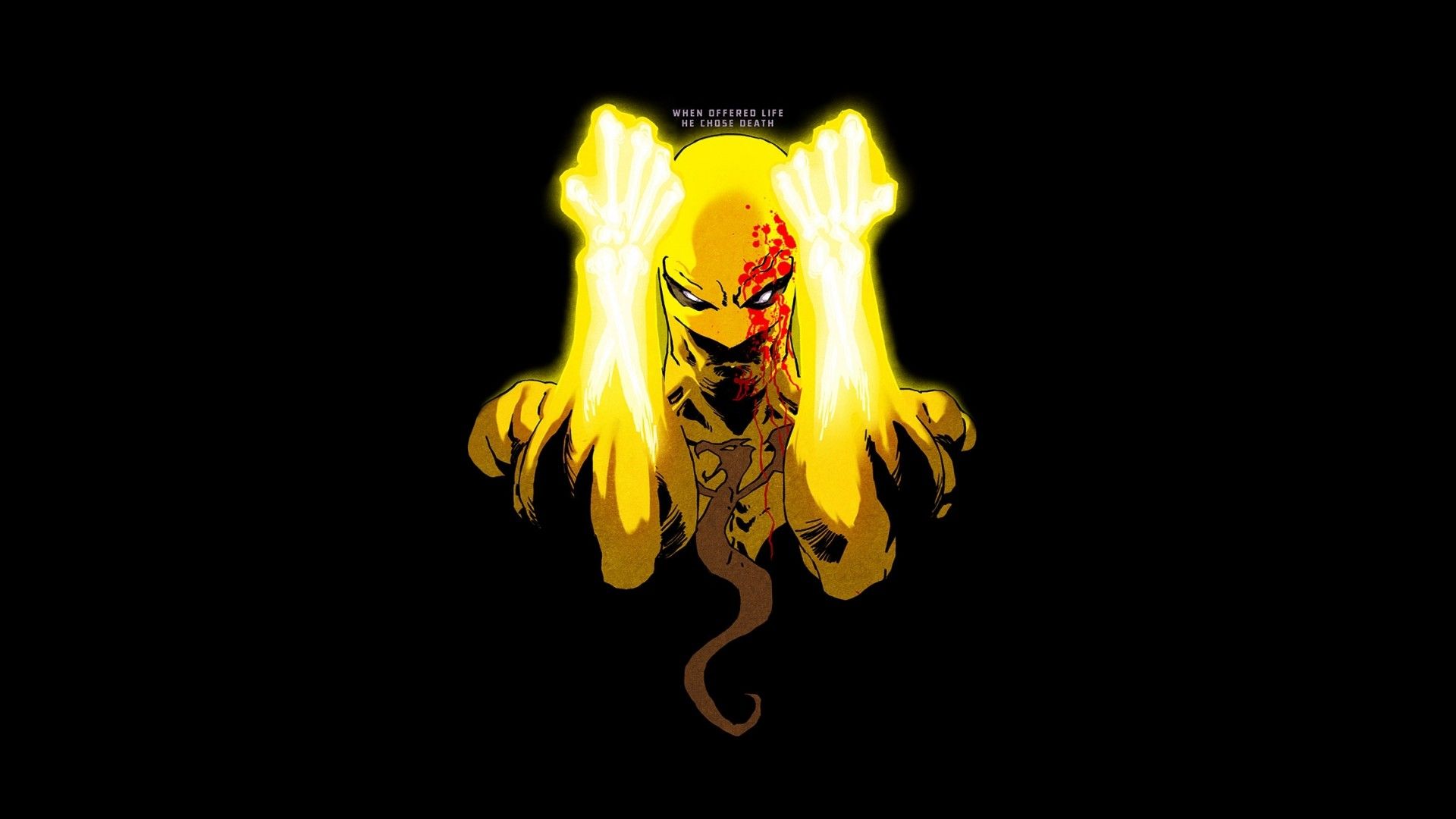 Iron Fist pugni luminosi, 1920x1080 Full HD, PC Desktop