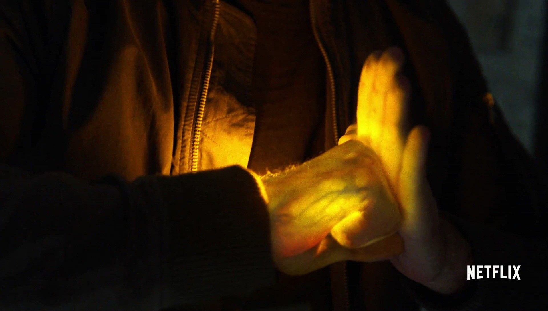 Iron Fist pugno luminoso, 1920x1090 Full HD, iMac