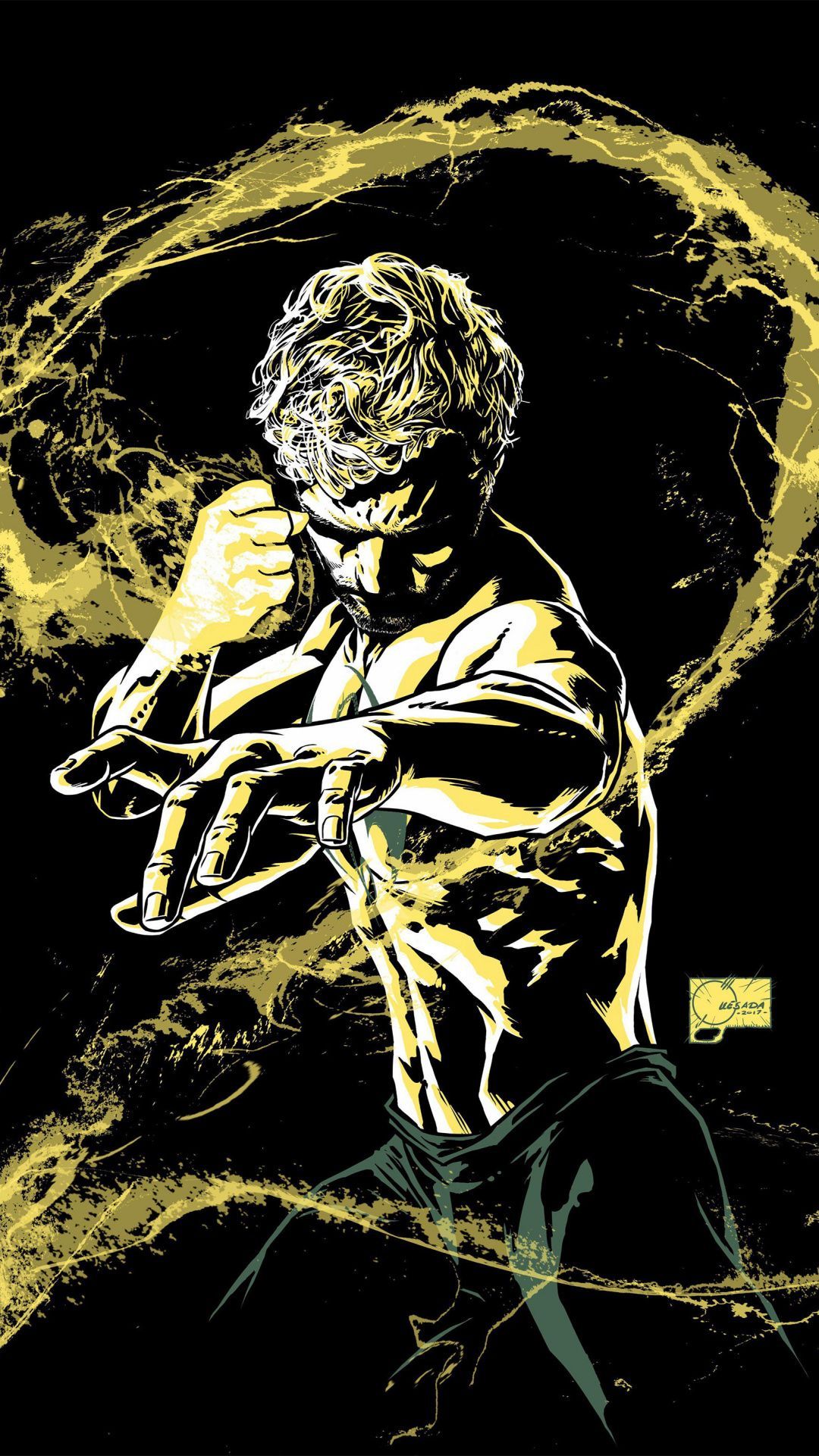 Iron Fist personaggio Marvel, 1080x1920 Full HD Verticale, Samsung Galaxy