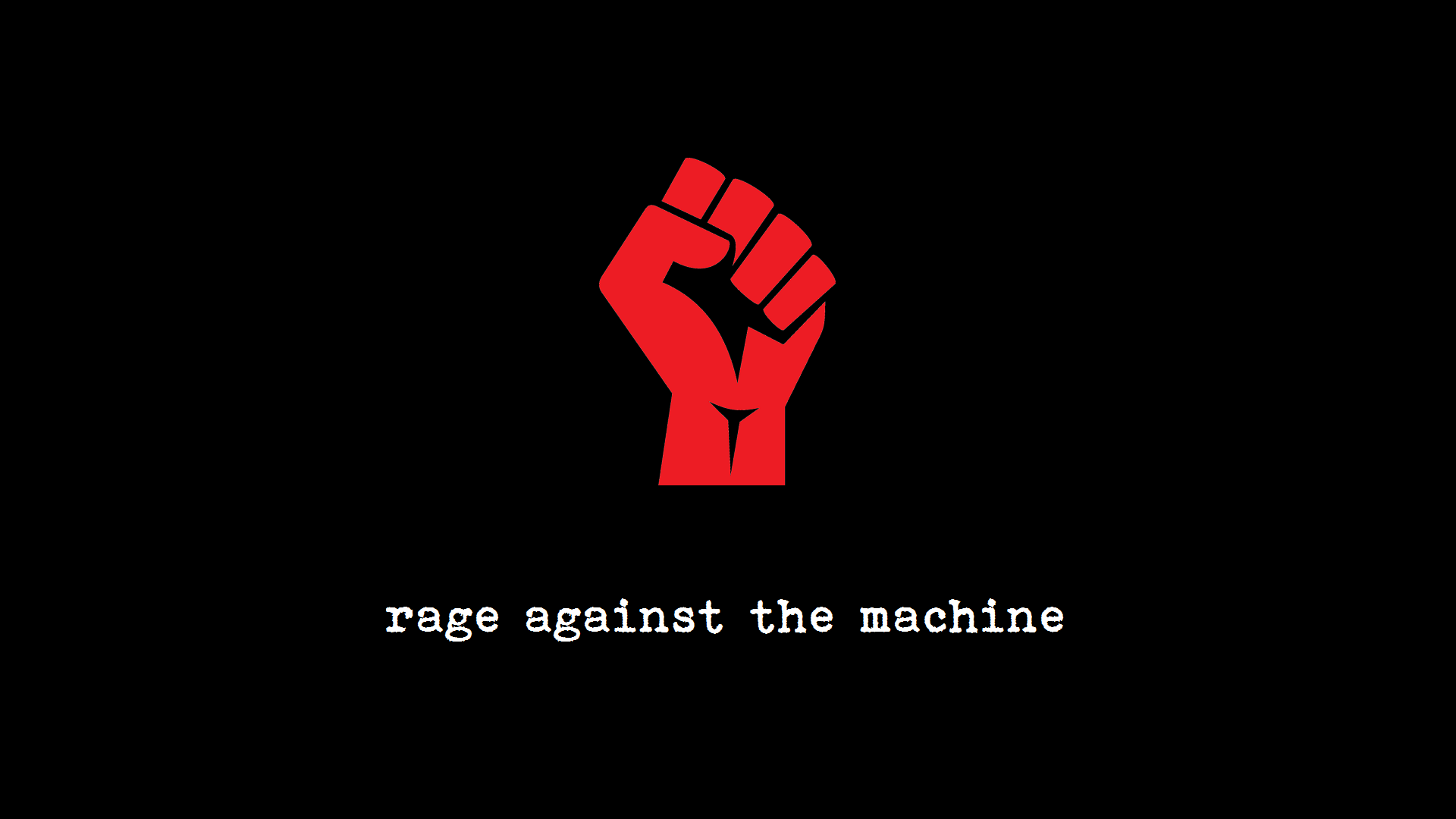 Rage Against the Machine pugno rosso, 1920x1080 Full HD, Desktop