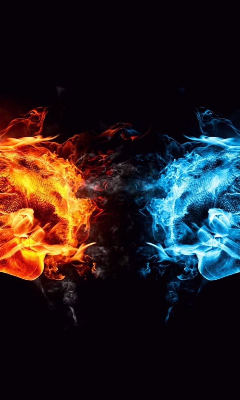 Pugni di fuoco e ghiaccio, 768x1280 Full HD Verticale, Google Pixel