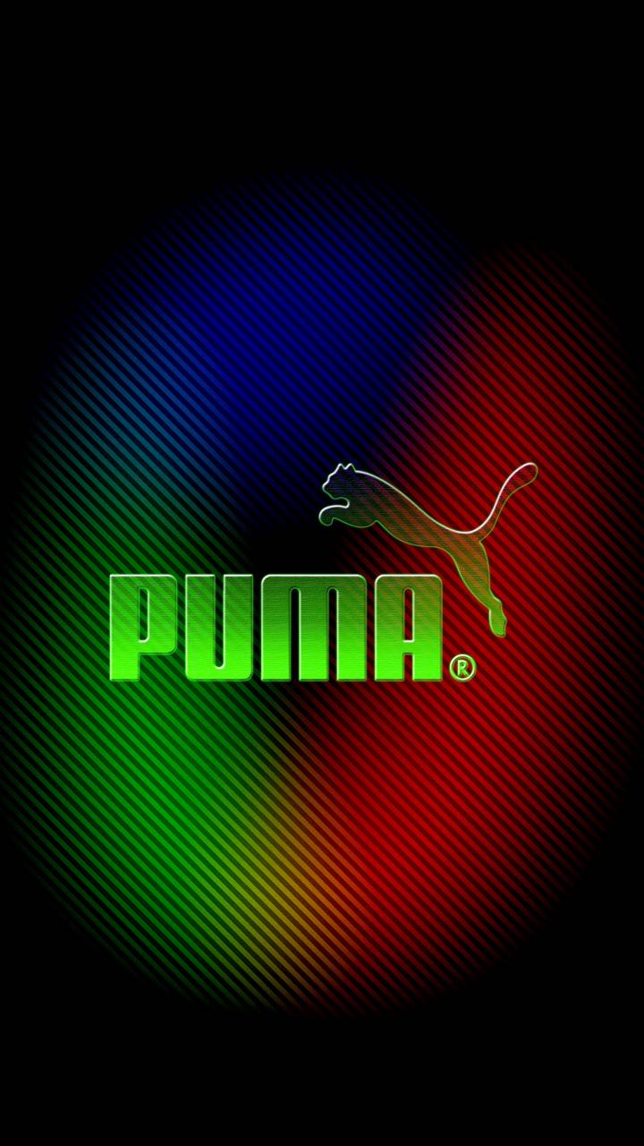 Logo Puma su sfondo RGB, 720x1280 Verticale, Mobile