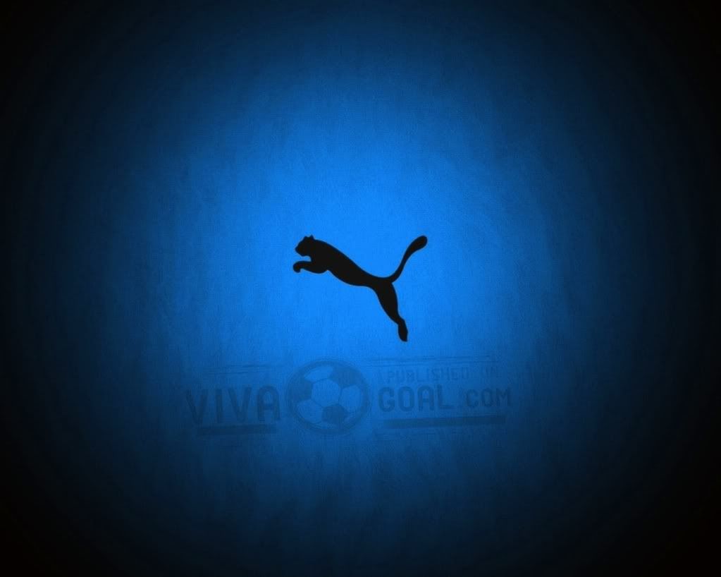 Logo Puma silhouette blu, 1023x818 HD, Laptop