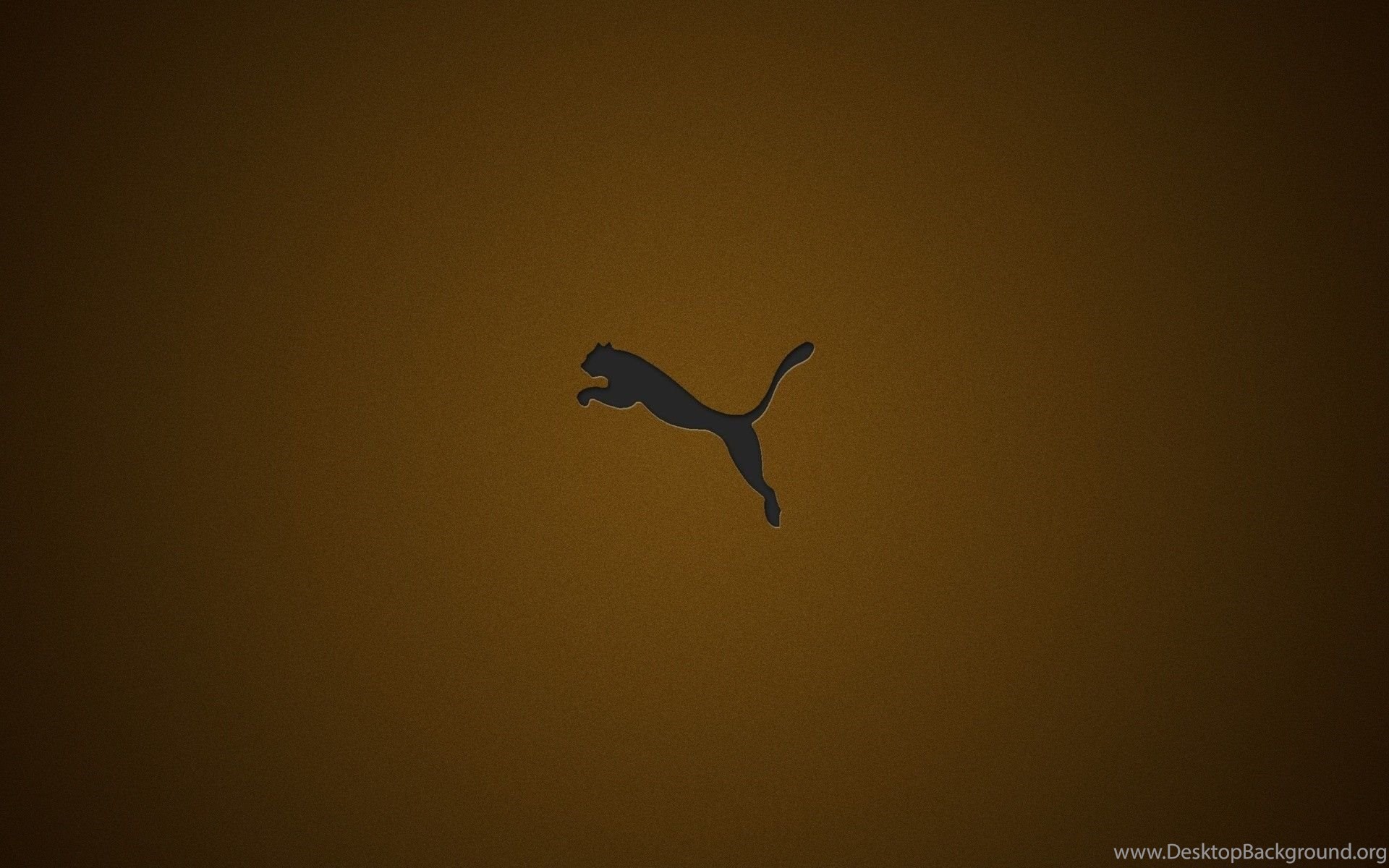 Logo Puma sfondo marrone, 1920x1200 WUXGA, Desktop