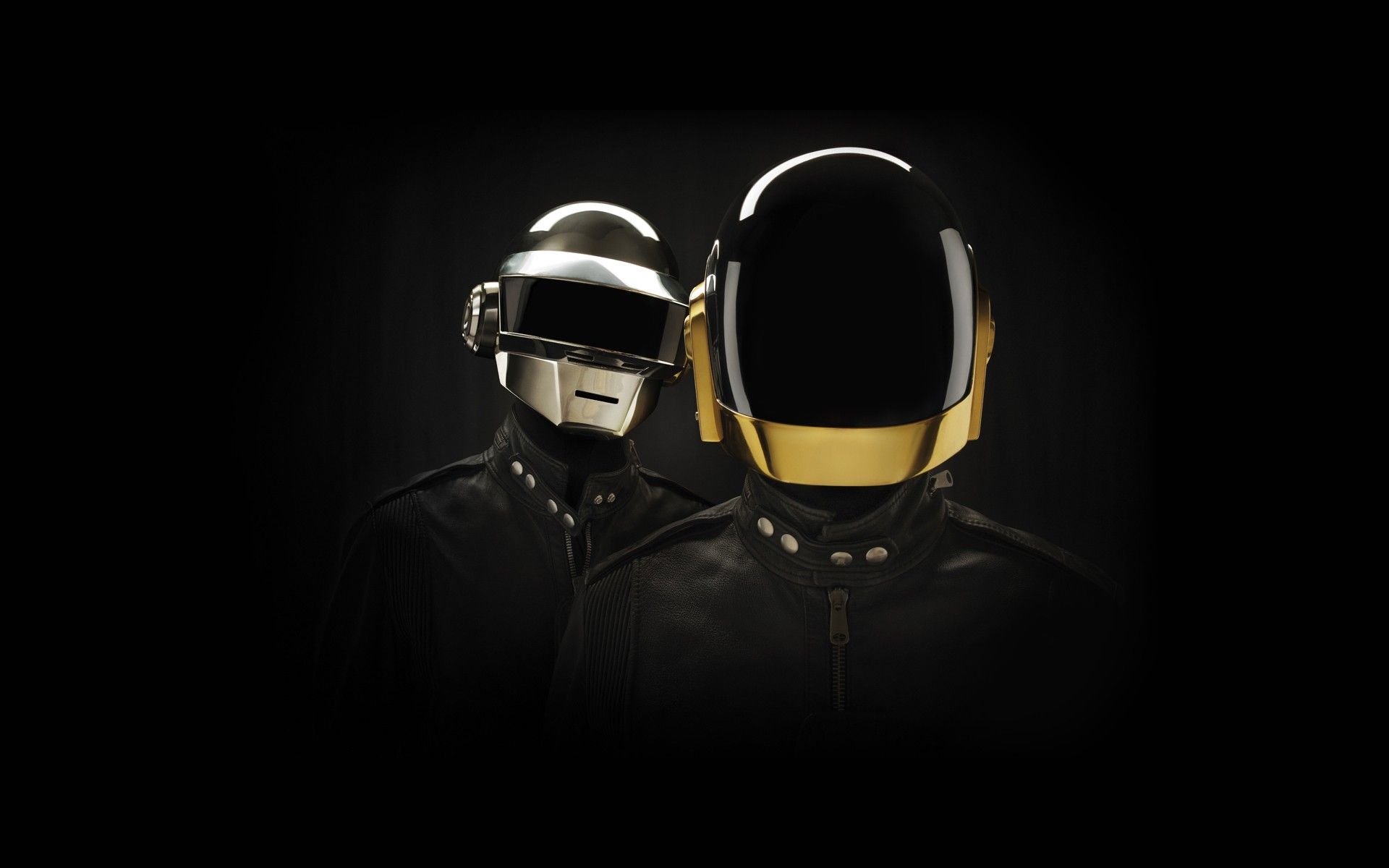 Daft Punk caschi sfondo nero, 1920x1200 WUXGA, PC