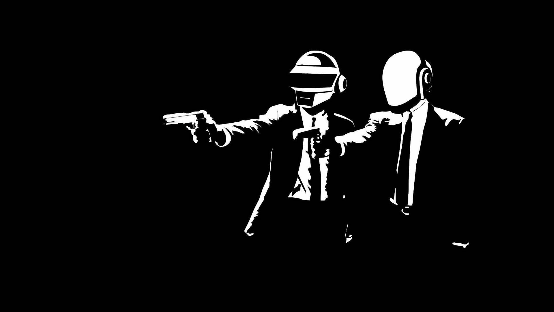 Daft Punk stile Pulp Fiction, 1920x1080 Full HD 1080p, PC