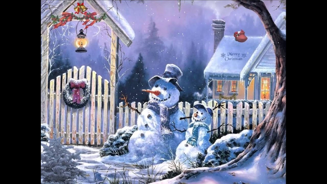 Pupazzo di neve con slitta natalizia, 1920x1200 Full HD+ WUXGA, PC