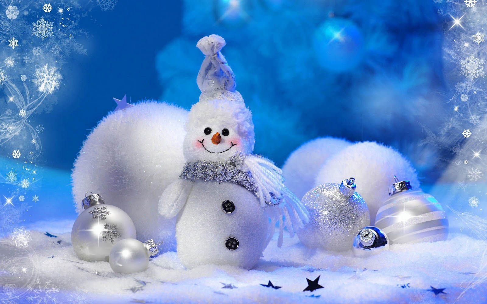 Pupazzi di neve in campagna, 1280x720 HD, Desktop