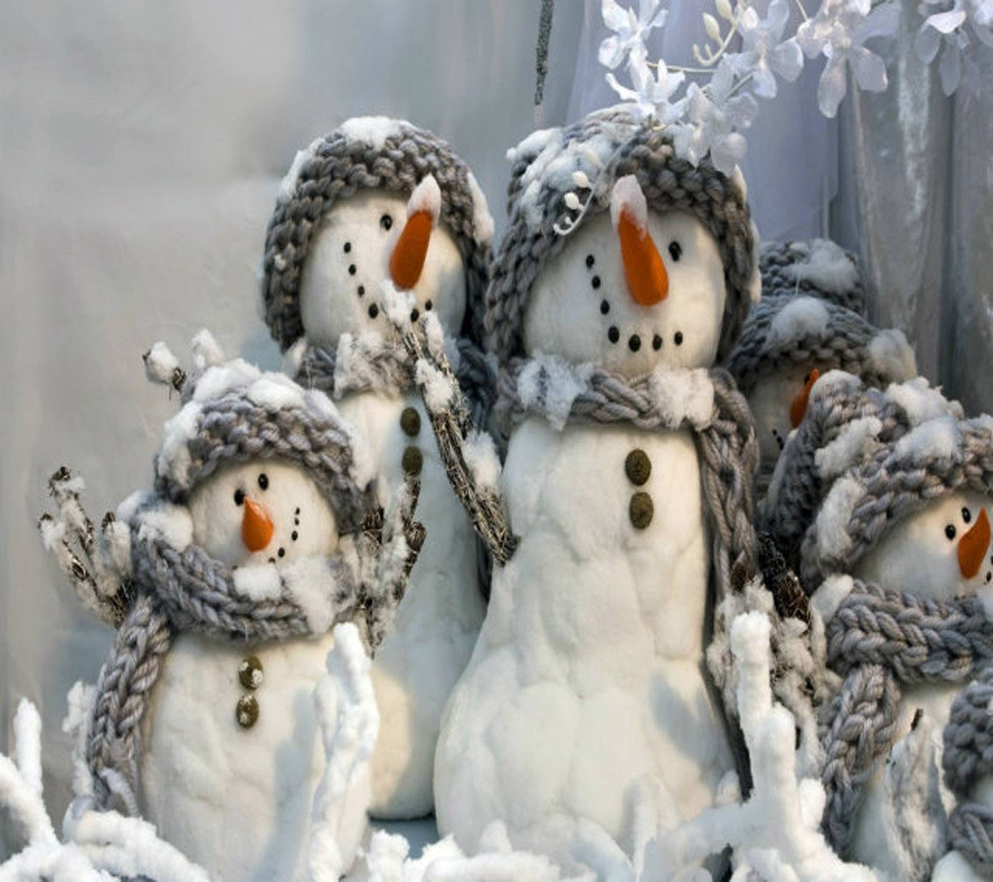 Pupazzo di neve con cappello rosso, 2560x1600 2K, MacBook Pro