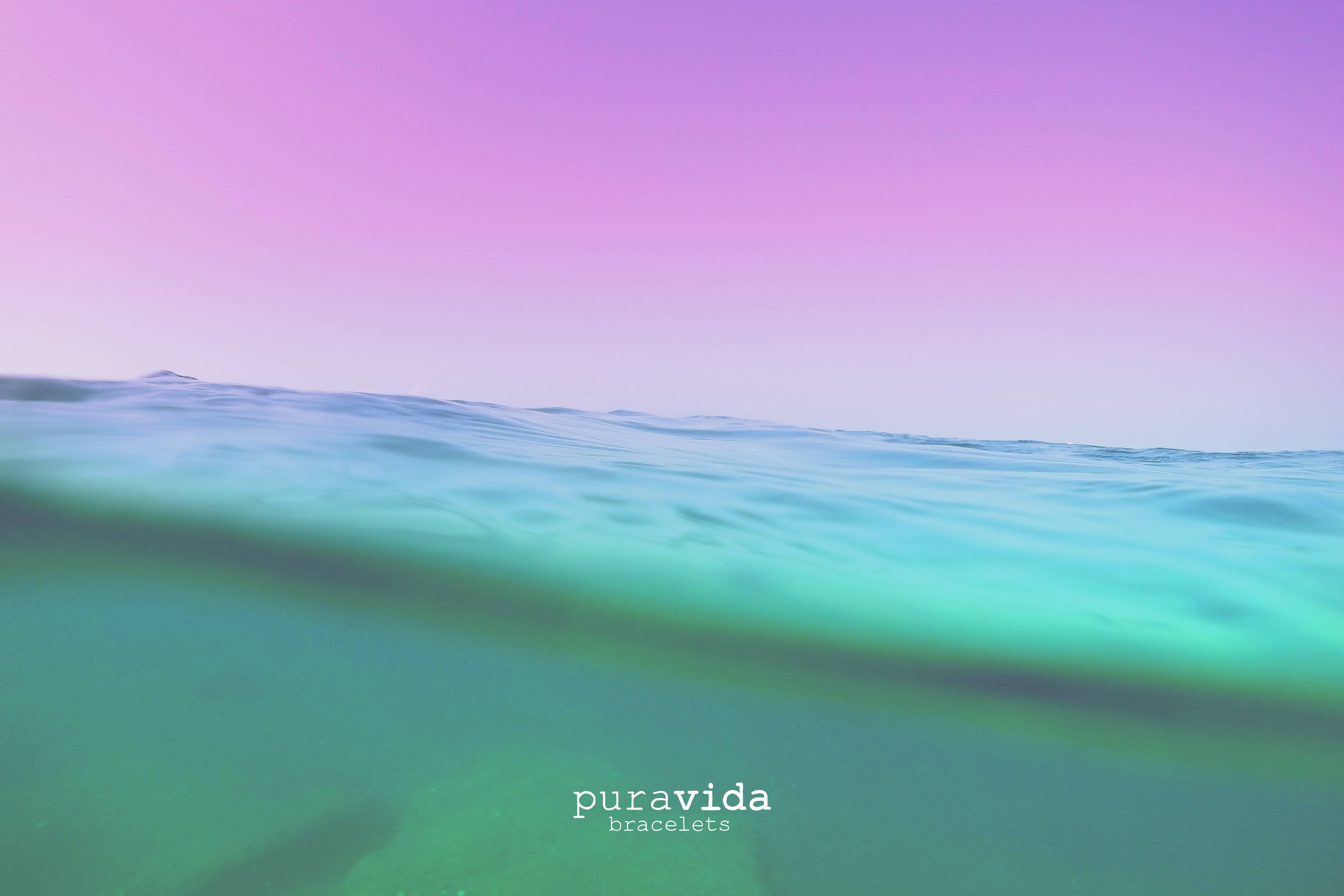 Oceano turchese e cielo rosa, 4000x2667 UHD, PC 4K