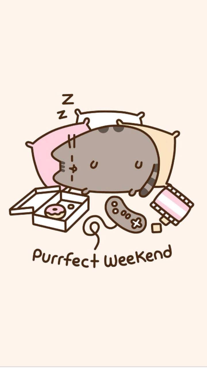 Pusheen il gatto dorme, 720x1280 Full HD Verticale, iPhone