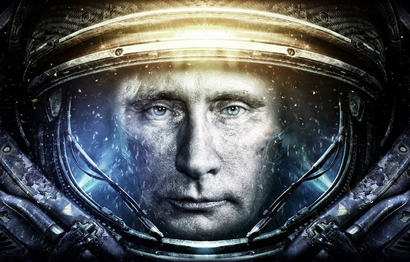 Putin astronauta casco spaziale, 1332x850 720p, Lenovo Legion