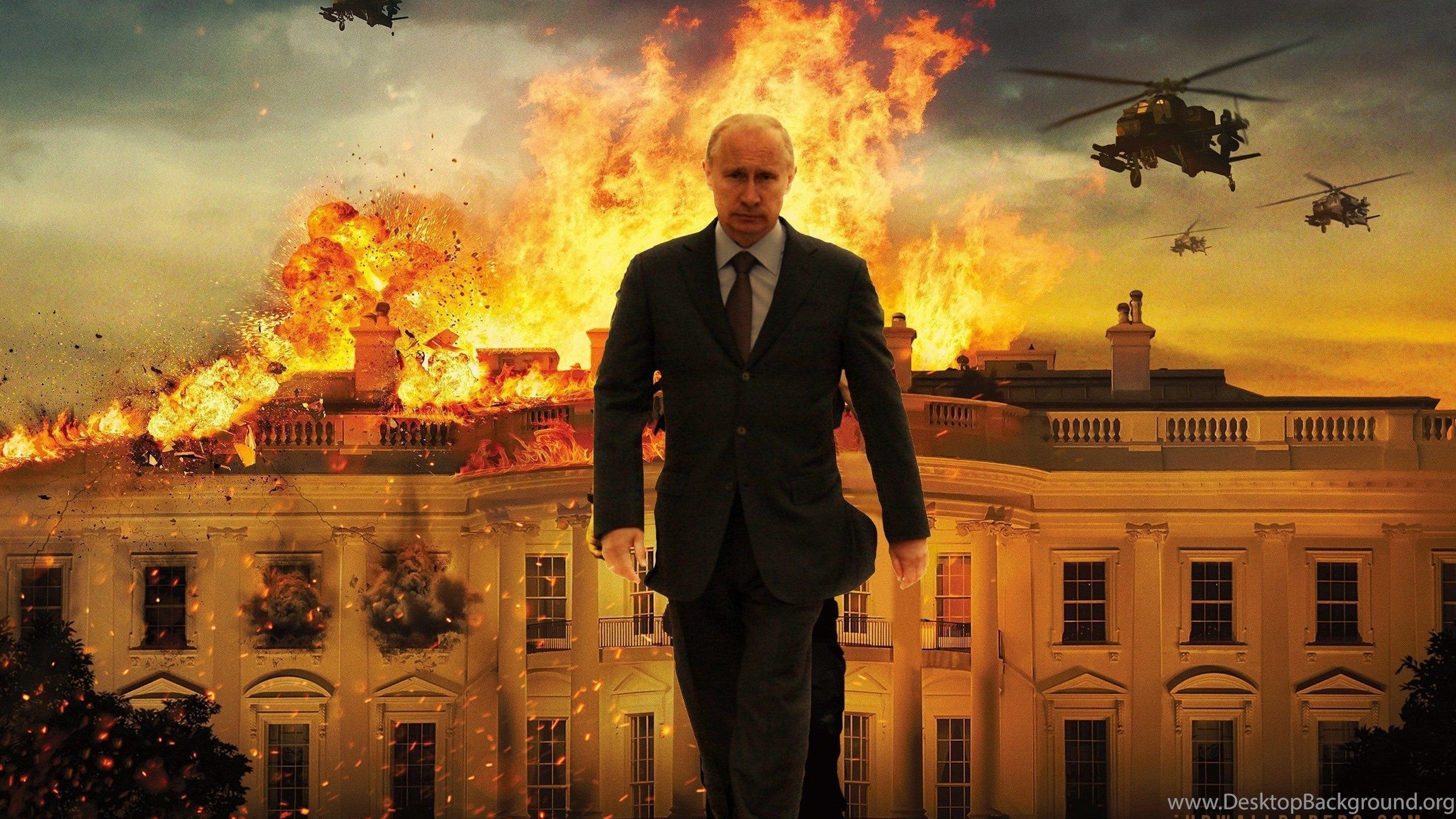 Putin con lancio razzo sfondo, 1920x1080 1080p, Desktop