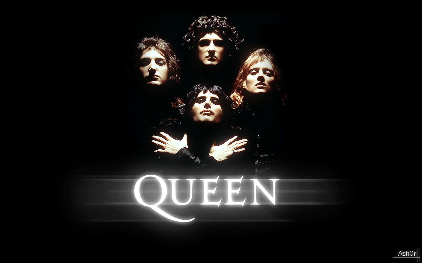 Banda Queen ritratto, 1440x900 720p, PC