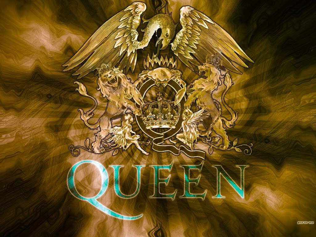 Logo stemma Queen band, 1024x768 HD, Laptop