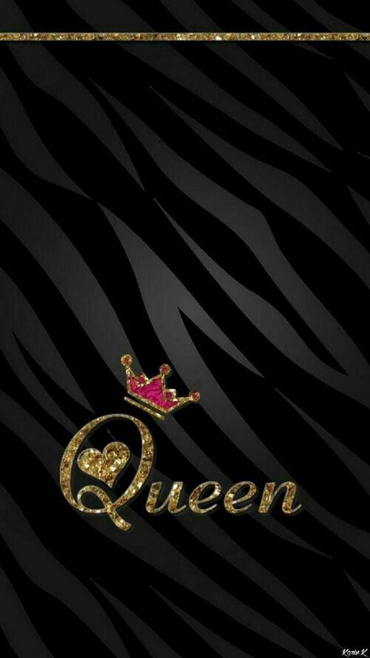Corona rosa e scritta Queen, 721x1280 Full HD Verticale, Smartphone