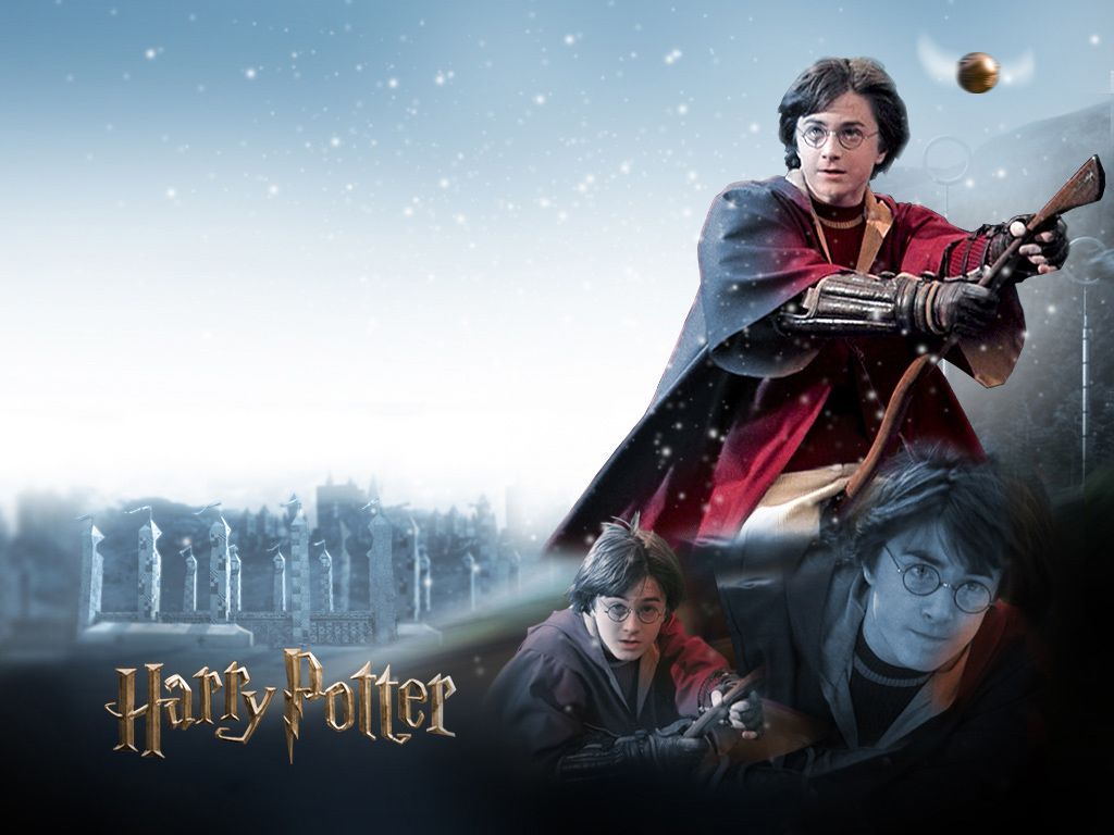 Harry Potter Quidditch scopa boccino, 1024x768 HD, Desktop