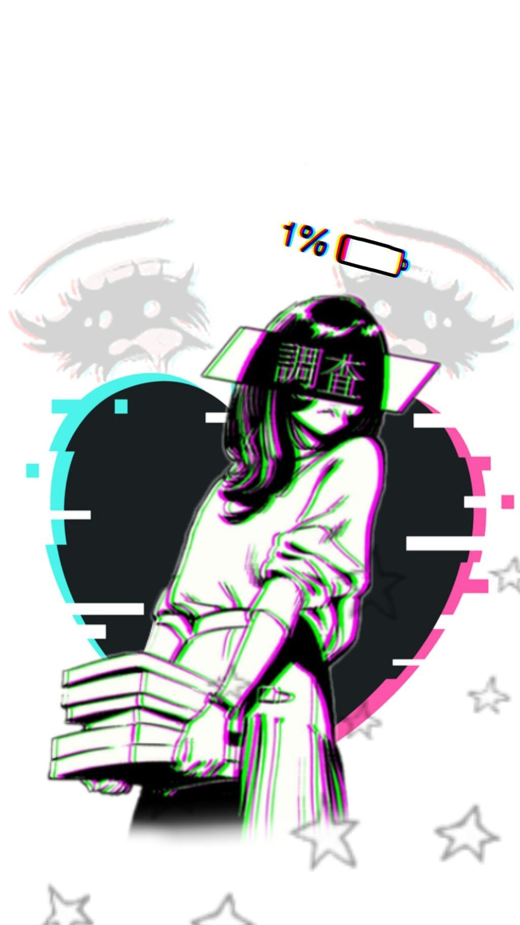 Ragazza treccia disegno bianco-nero, 750x1334 Full HD Verticale, iPhone