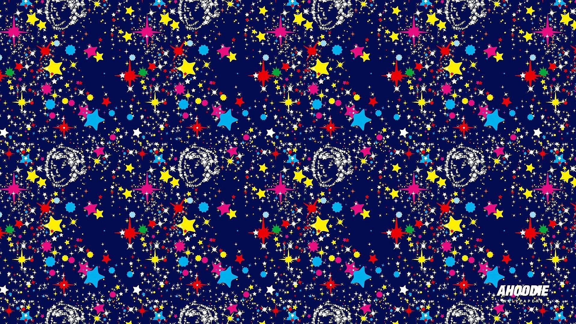 BAPE stelle pattern blu, 1920x1080 1080p, Desktop