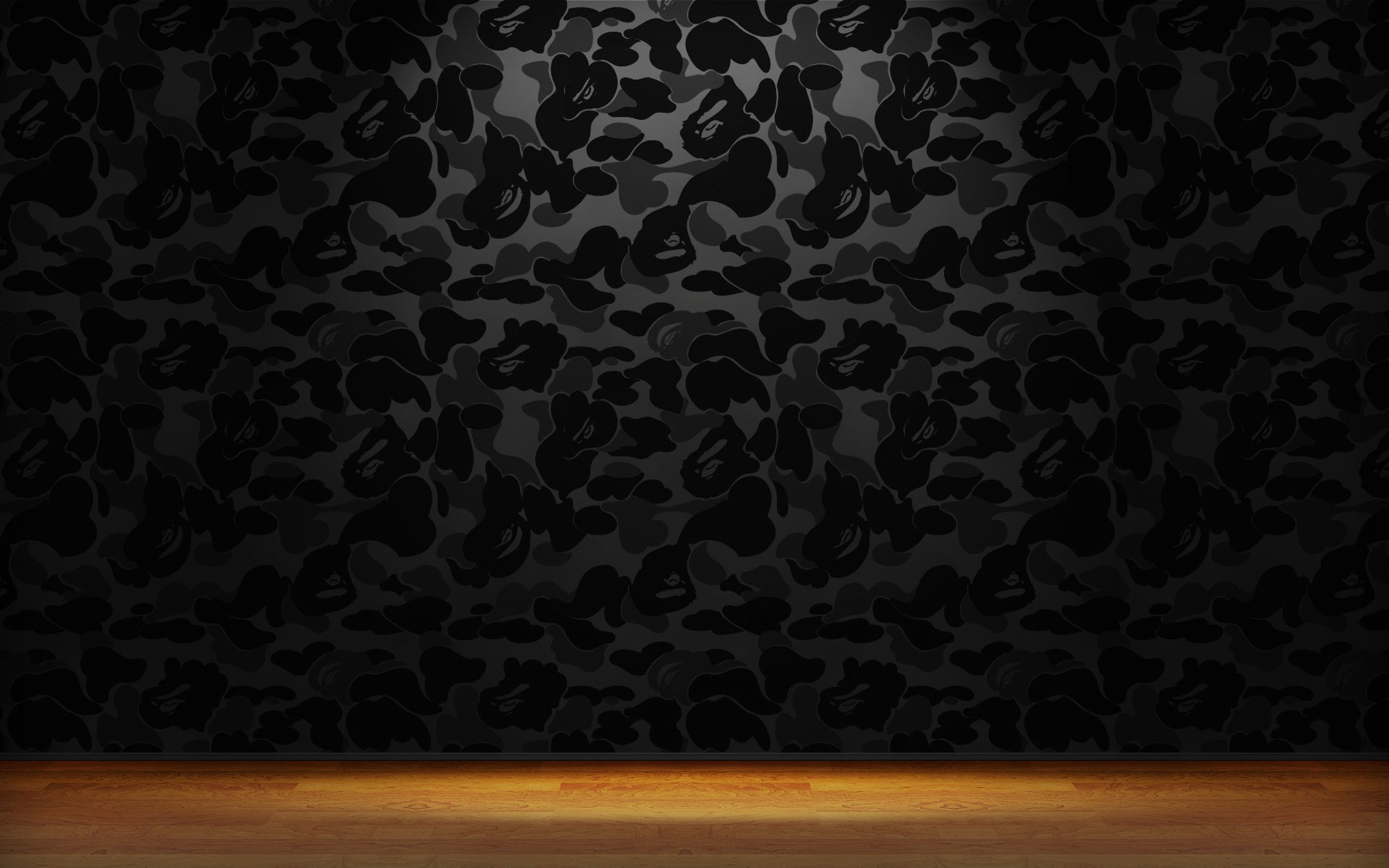 Logo scimmia Bape marrone, 1920x1080 Full HD, PC Desktop