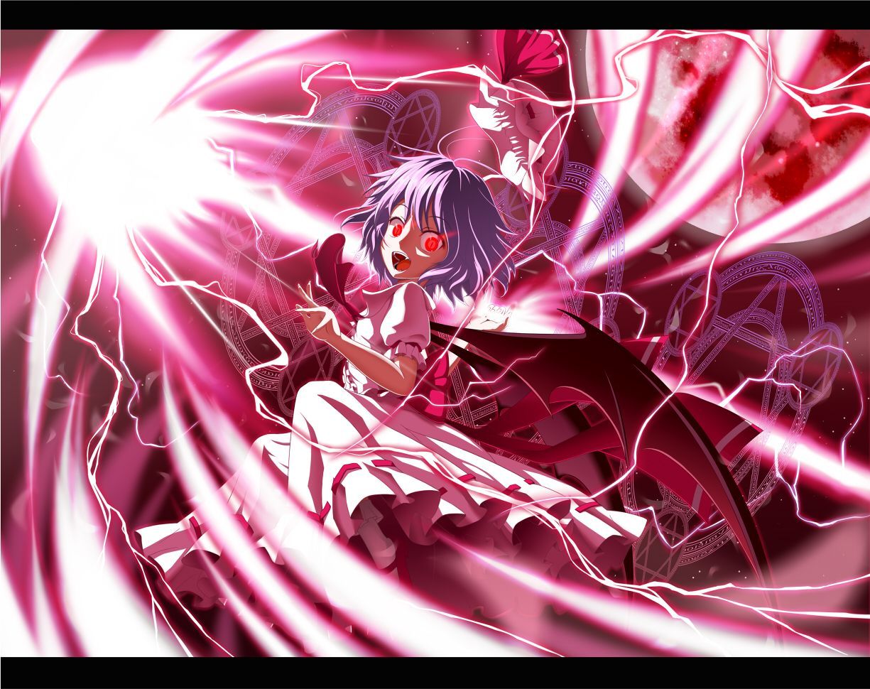 Ragazza demone anime magia rosa, 1225x970 HD, Acer Nitro