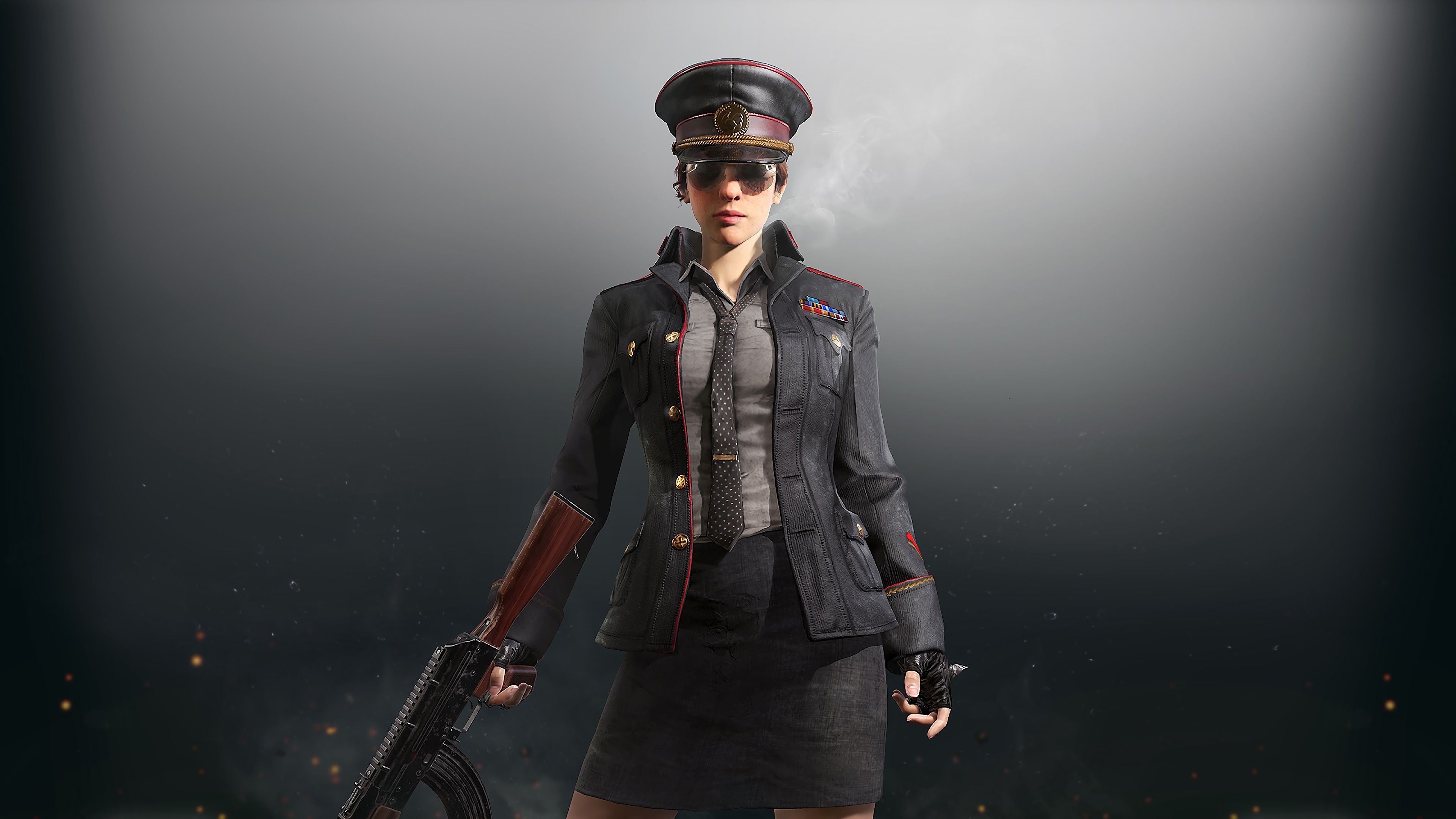 Ragazza PUBG Mobile uniforme militare, 3840x2160 Ultra HD, 4K TV