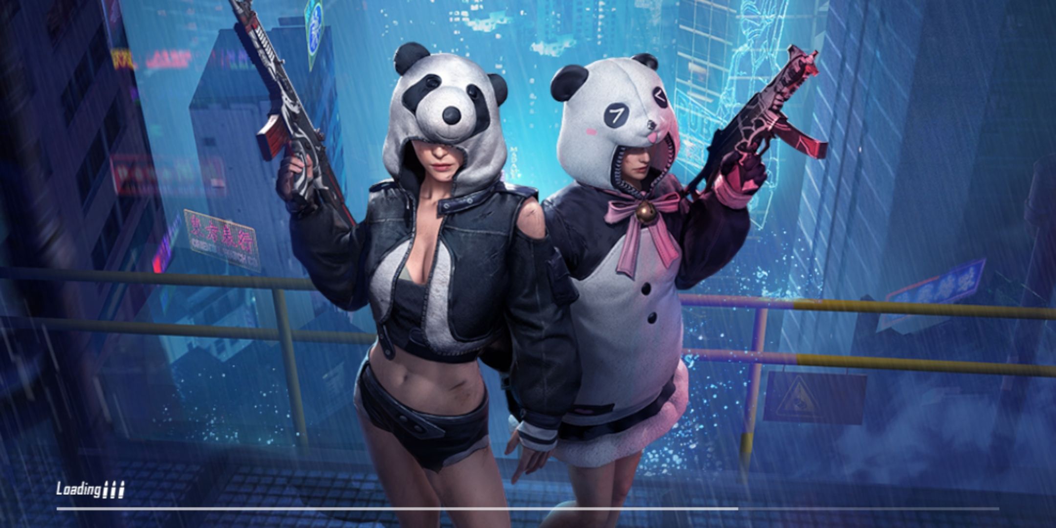 Personaggi panda PUBG Mobile, 2160x1080 Hi-Res, PC Desktop