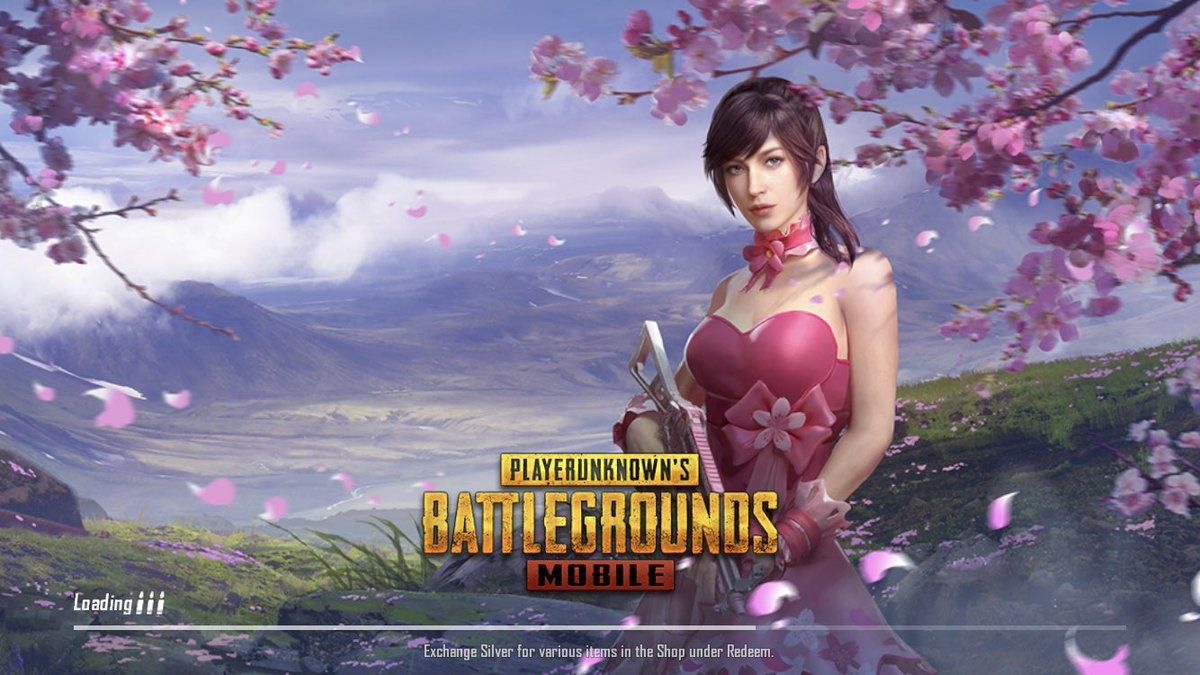 Ragazza PUBG Mobile fiori ciliegio, 1200x675 HD, PC Desktop
