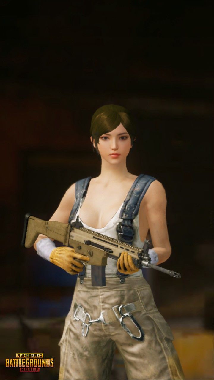 Personaggio femminile PUBG Mobile, 720x1280 Verticale, Telefono